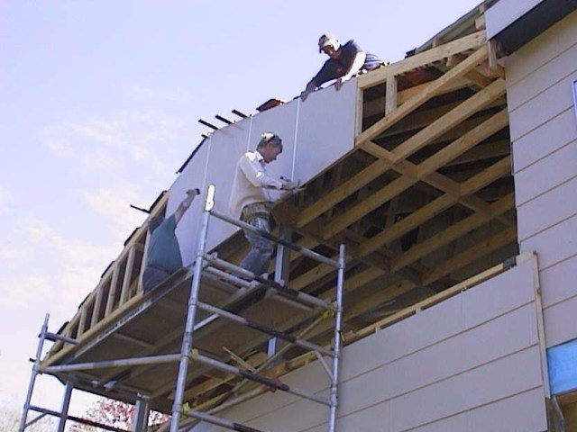 83.putting up the gable
