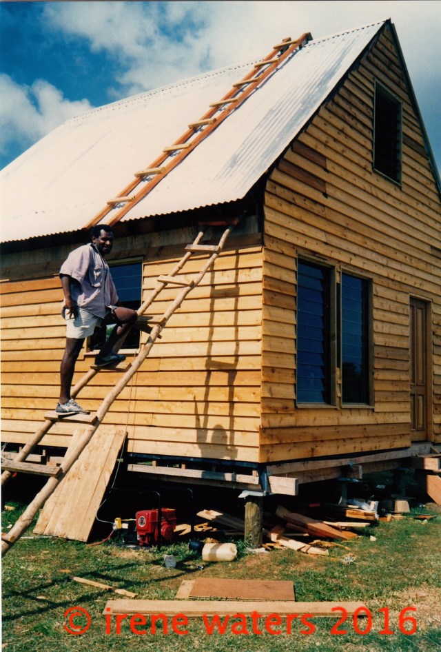 ladders house Vanuatu