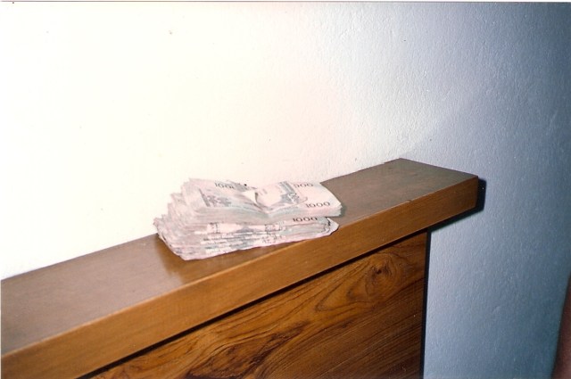 one payment to Michelle Mackie